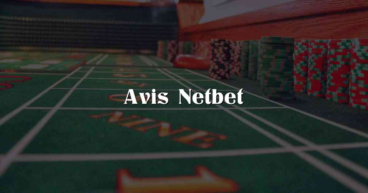 Avis Netbet