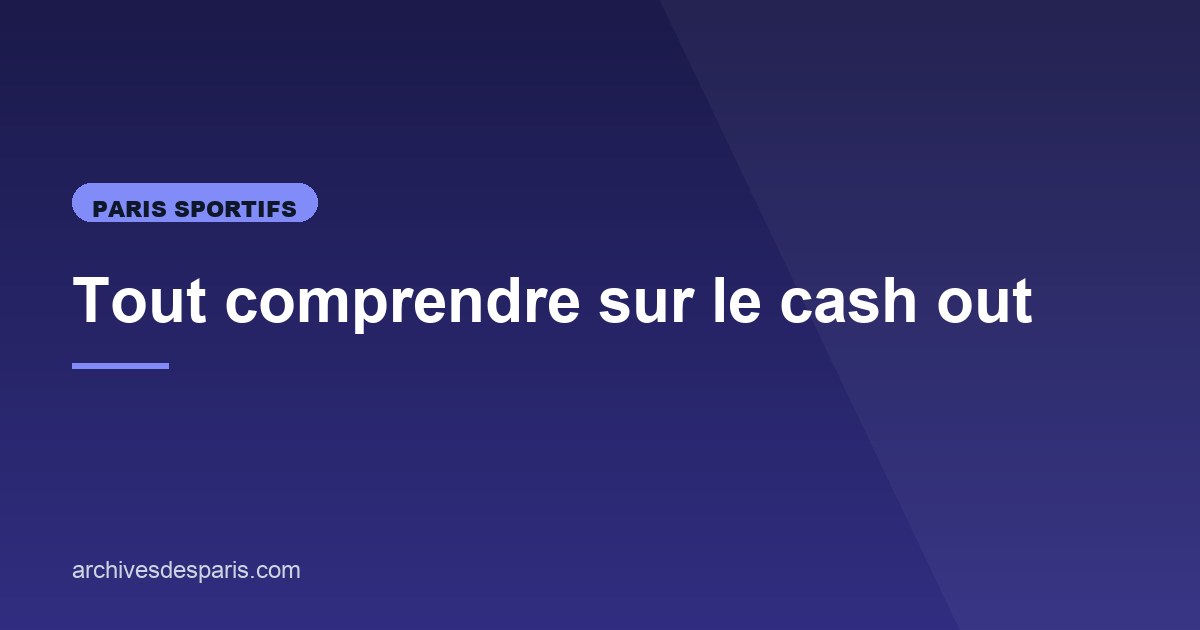 Illustration de l'article consacré au cash out
